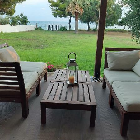 Seafront Villa Joan Nea Skioni Exteriör bild