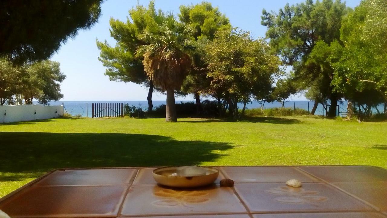 Seafront Villa Joan Nea Skioni Exteriör bild